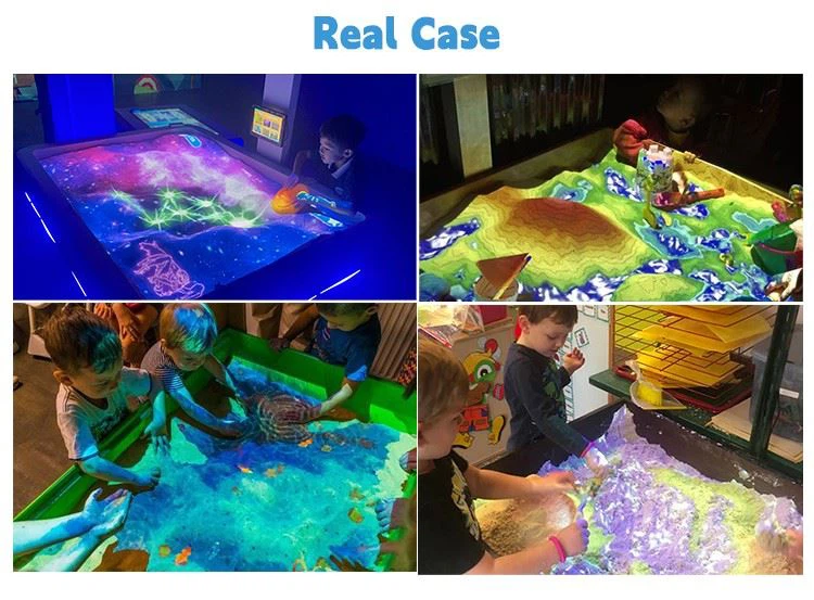 VR Interactive Sandbox Projection